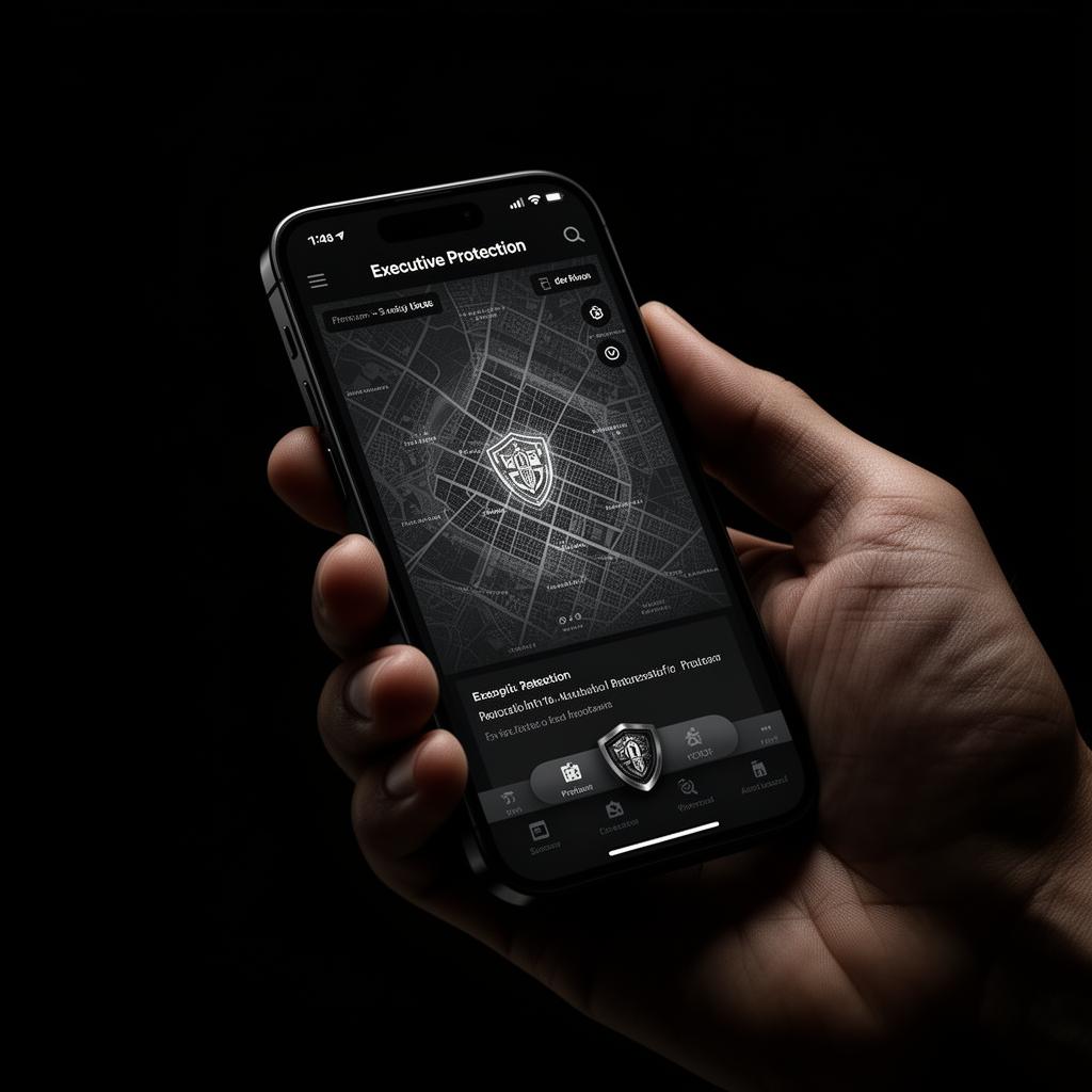 SAëF mobile app on smartphone